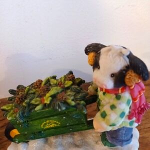 Vintage Enesco Mary Moo Figurines
